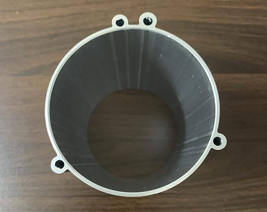 Quality 6063-T5 Aluminum Pipe CNC Machining Components With Hole wholesale