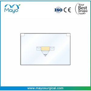 Customized Surgical Vertical Isolation Drape With Collection Pouch