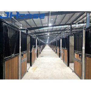 Bamboo Galvanized Metal Double Dutch Door Horse Stall Panels Large Customized