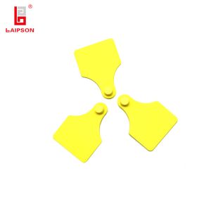 Medium TOP TPU Cattle Cow Tamperproof Ear Tag With Laser Printing In Red