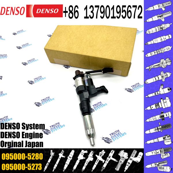 New Diesel Common Rail densos Injector 095000-5280 095000-5281 For HINO Truck