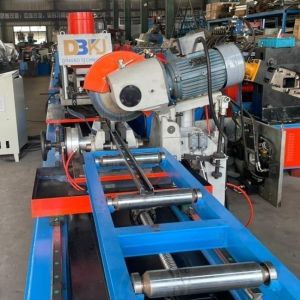 Servo Cutting Unistrut Roll Forming Machine 1.5mm Cutting Tolerance