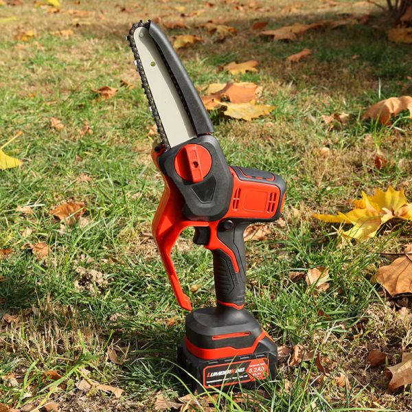6inch Chainsaw Mini Wireless Electric Chainsaw Small Handheld Portable Chainsaw
