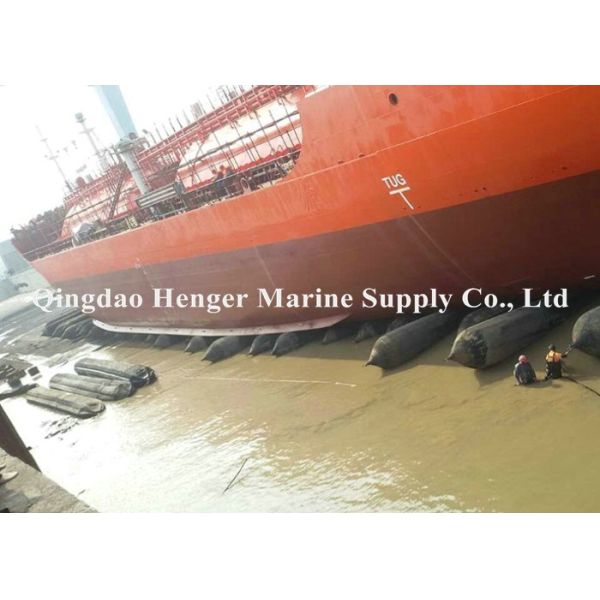 Heavy Lifting D0.5-4.5 Ship Launching Airbags Salvage Aid Airbags