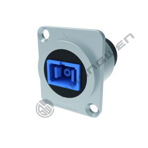 Cheap D-Size Silver SC Fiber Optic Panel Mount Coupler Fixed Adapter for Single Mode Network Female to Female SC USB Coupler for sale