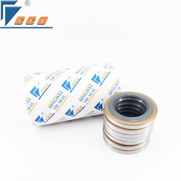 Spring Loaded TB TYPE Oil Seal Featuring Nitrile Rubber Lip Suitable for Machinery