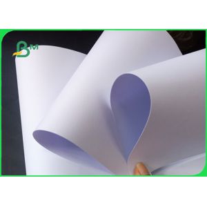 80 Grams Smooth Surface Wear Resistance Inkjet Plotter Paper In Roll