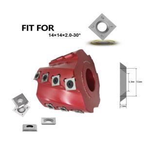 10pcs Wood Turning Chisels Tungsten Carbide Cutters Inserts 14x14x2mm Square