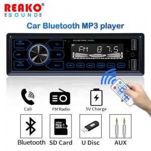 China Touch Button Car Radio MP3 Player Bluetooth MP3 Car Stereo FM Radio Support TF SD on sale