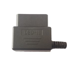 16 Pin OBD2 Plug Adapter Male Plug J1962 Buckle Housing With Wire Exit Hole