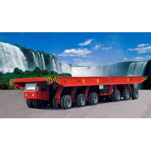 Hydraulic Bridge Truck Trailer with 500 Tons Capacity and Multi-axle Goldhofer