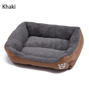 China Wholesale Customize Soft Comfortable Breathable Dog Sofa Bed Dog Nest Large Accessories Rectangle Pet Bed For Dog Cat on sale