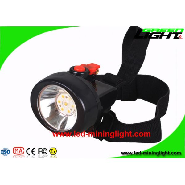 Quality Underground Miners Helmet Light With Plug IN Charging 2.8Ah Explosion Proof wholesale
