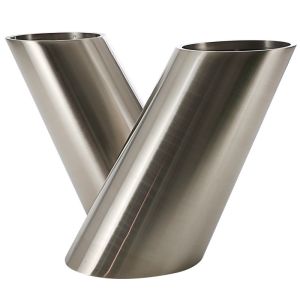 Cheap Sideling Cylinder 2pcs Stainless Planter Surface Mirror Surface Or Brushed for sale