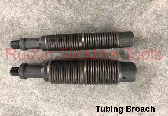 Alloy Steel Tubing Broach Gauge Cutter Wireline For Remove Scale