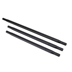 1'' OD Swedged 6061 Aluminum Radius Rod for 5/8-18 Thread 21 Length High Strength and Customizable Abrasive Blasting
