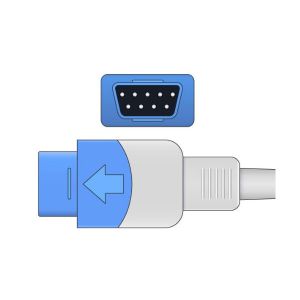 DB9 9P Connector Spo2 Sensor Probe High Accuracy Comaptible GE Trusignal TS-F-D
