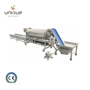 China Automatic Potato Peeling Machine with 2.25 kw Power and Stainless Steel 304 on sale
