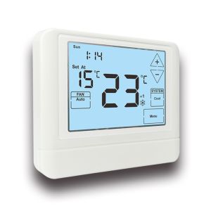 24V LCD Touch Screen Weekly Programmable Digital Heating Thermostat