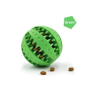 Pet Dog Toy Silicone Rubber Ball Chew Throw Bite Toys Can Be Stuffed With Food