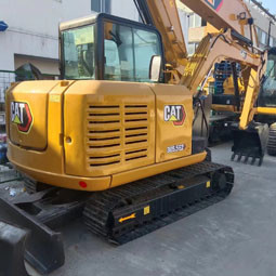 CAT 305.5 E2 Second Hand Excavator 5 Ton Digger With Backhoe Internal Combustion