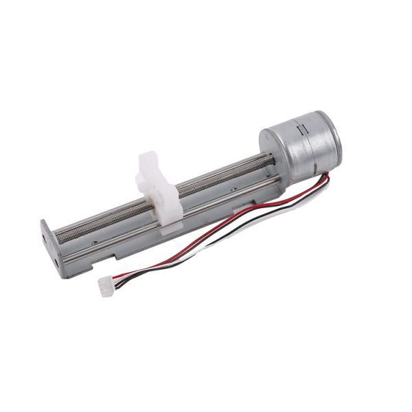 Quality 12VDC linear motor 20mm bracket motor 2-phase 4-wire slider stepper motor with plastic nut wholesale