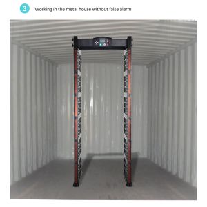 18 Zones Non Contact Walk Through Temperature Scanner For School Mall Hotel