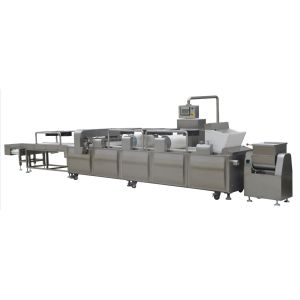 Automatic Sesame Candy Bar Cutting Machine / Snack Food Making Machine