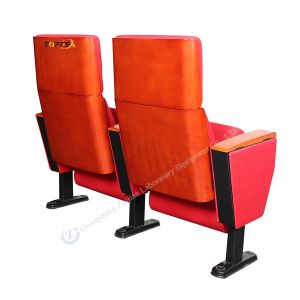 Fabric Seat And Backrest Standard Auditorium Fold Chair Standard Black