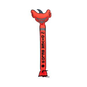Big head shark Safety Signal SMB Diving Surface Marker Buoy With Over pressure