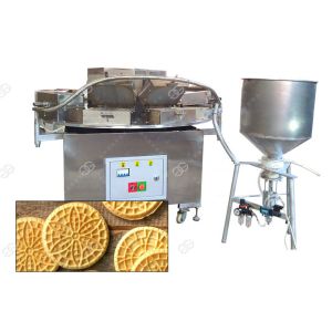 Italian Waffle Cookies Baking Machine , Pizzelle Maker Machine 1200PCS / H
