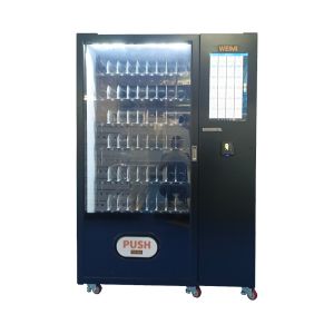 Micron Belt Conveyor Sandwich Cupcake Vending Machine With Lift And Touch Screen