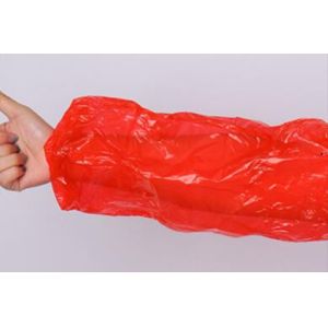 S&J Polyethylene Ldpe disposable wholesale plastic arm sleeve cover blue PE