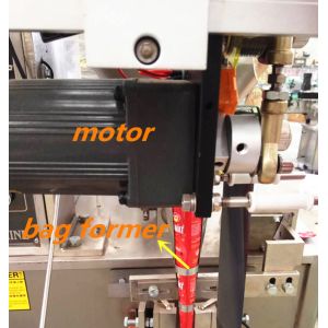 Computer / PLC Control Sauce Pouch Packing Machine With 3 Sides Seal