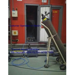Aerosol Generator AG-60 testing HEPA Leak Detection and HEPA Filters with DOP