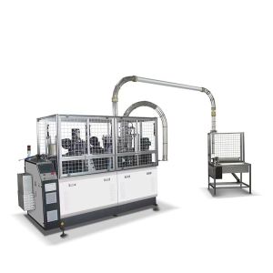 100-110 Pcs/Min High Speed Double Wall Paper Cup Making Machine 5kw Paper Coffee