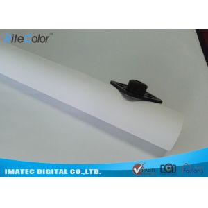 300D x 600D Polyester Canvas Rolls / Matte Polyester Print Fabric For Pigment