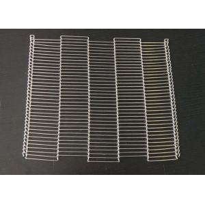 Metal Mesh Stainless Steel 316L 4mm Flat Flex Conveyor Belt