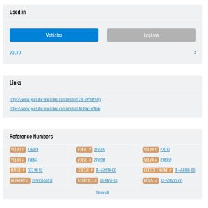 Metal Repair Set Part Name Piston/Sleeve 90741961 KOLBENSCHMIDT 275079 275094