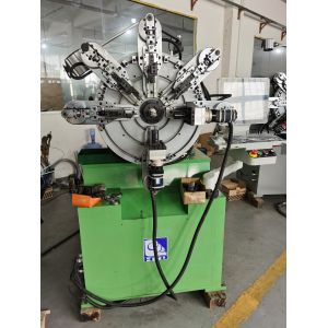 Multifunction CNC 0.3 - 2.5mm Wire Forming Spring Making Machine With Servo