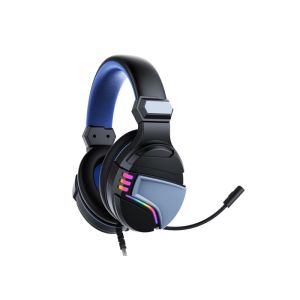 China 40mm Speaker FCC RGB Ps4 Headset Steel Headband Light Up Gaming Headphones on sale