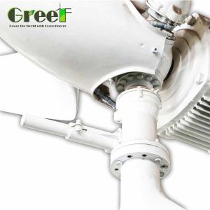 5KW Roof Mounted Pitch Control Wind Turbine With Off Grid / On Grid System