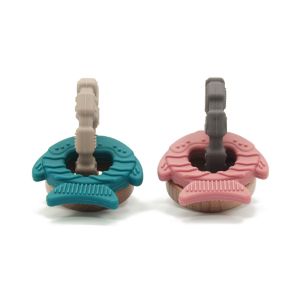 Fish Shape Not Contain Phthalate Cadmium EN71 Teething Toys For Baby Boy