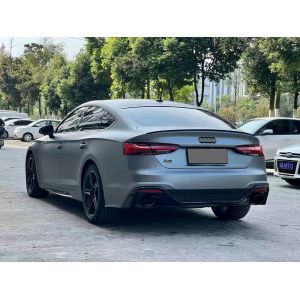 PP Material Audi A5 To RS5 Wide Body Kit 2020-2023 Front Rear Bumper Grille Side