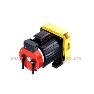 Cheap 320 - 630kg Gearless Traction Machine 0.4 - 1.75m/S Roping 2:1 F Class IP41 16 Poles for sale