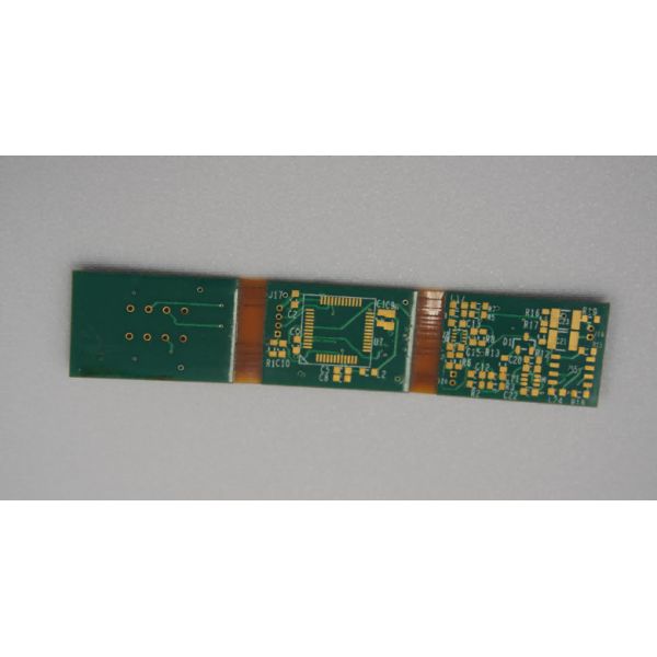 6 Layer Rigid Flex Circuit Board With FR4 And Polymide EING For Industrial