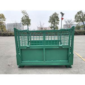 Customized Foldable Collapsible Pallet Cage Efficient Storage Solution