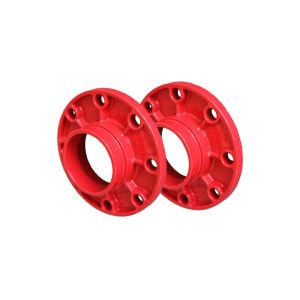 Customized Sized Ductile Iron Pipe Fittings , Ductile Iron Flange Eco Friendly