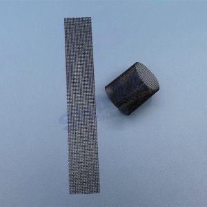 Ultrasonic Welded Black Nylon Mesh Tube Filter For Industry Filtration Removable