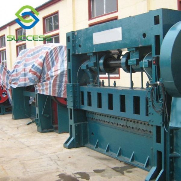 Durable Green Hexagonal Wire Netting Machine Power of Lifting Motor 0.75Kw Mesh